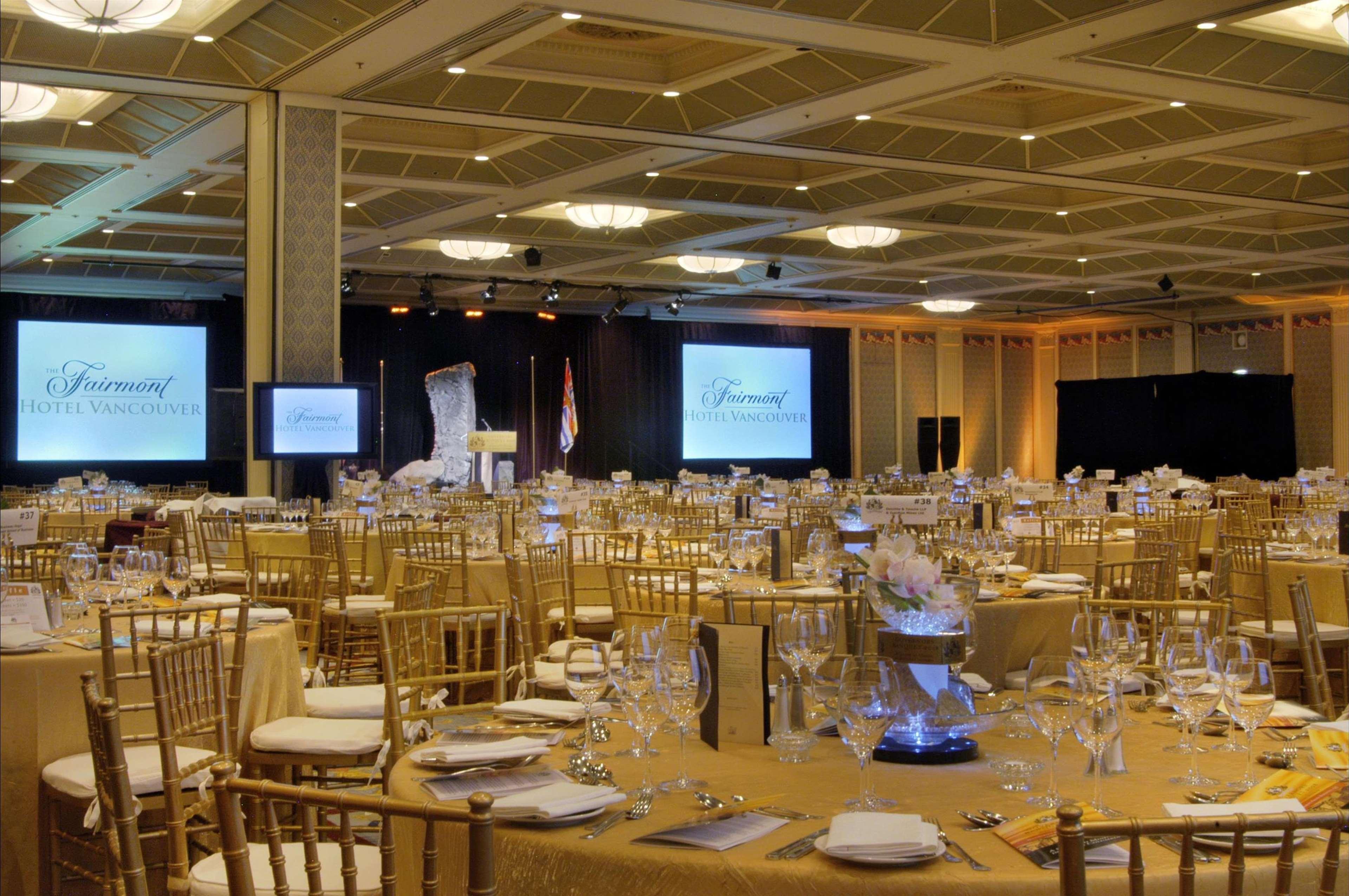 Fairmont Hotel Vancouver Dış mekan fotoğraf The 2008 Nobel Laureate Dinner