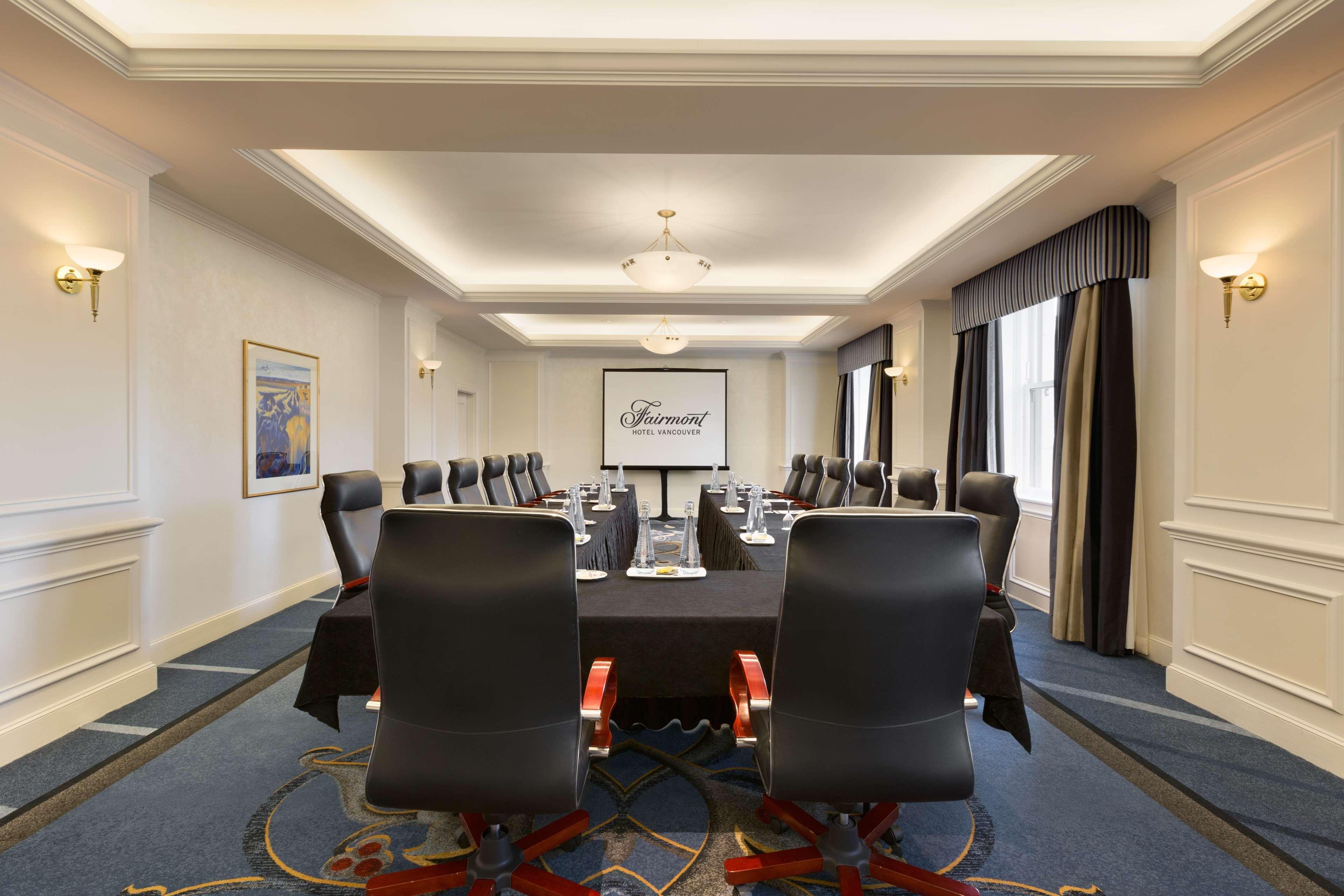Fairmont Hotel Vancouver Dış mekan fotoğraf Meeting room