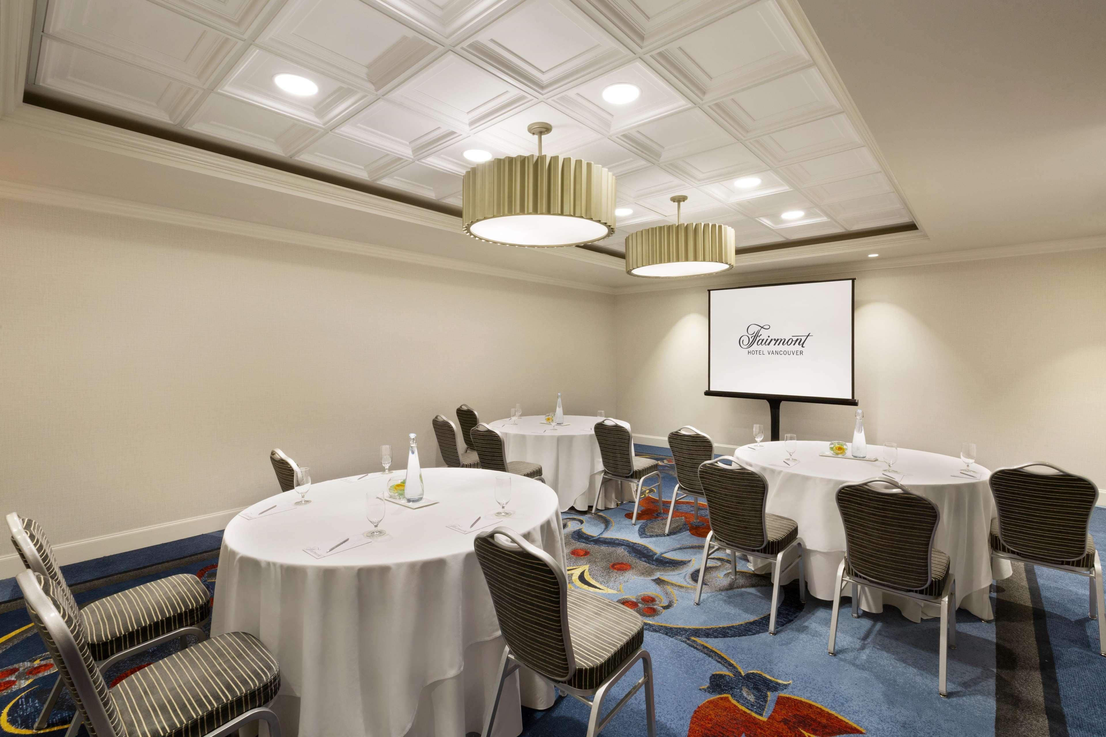 Fairmont Hotel Vancouver Dış mekan fotoğraf Meeting room