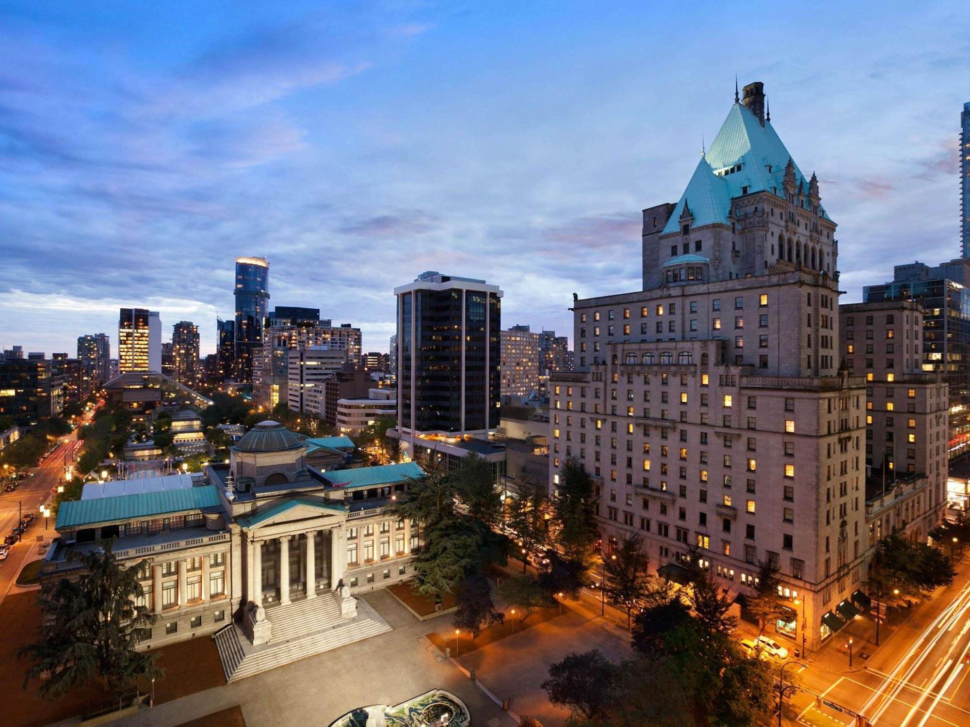 Fairmont Hotel Vancouver Dış mekan fotoğraf